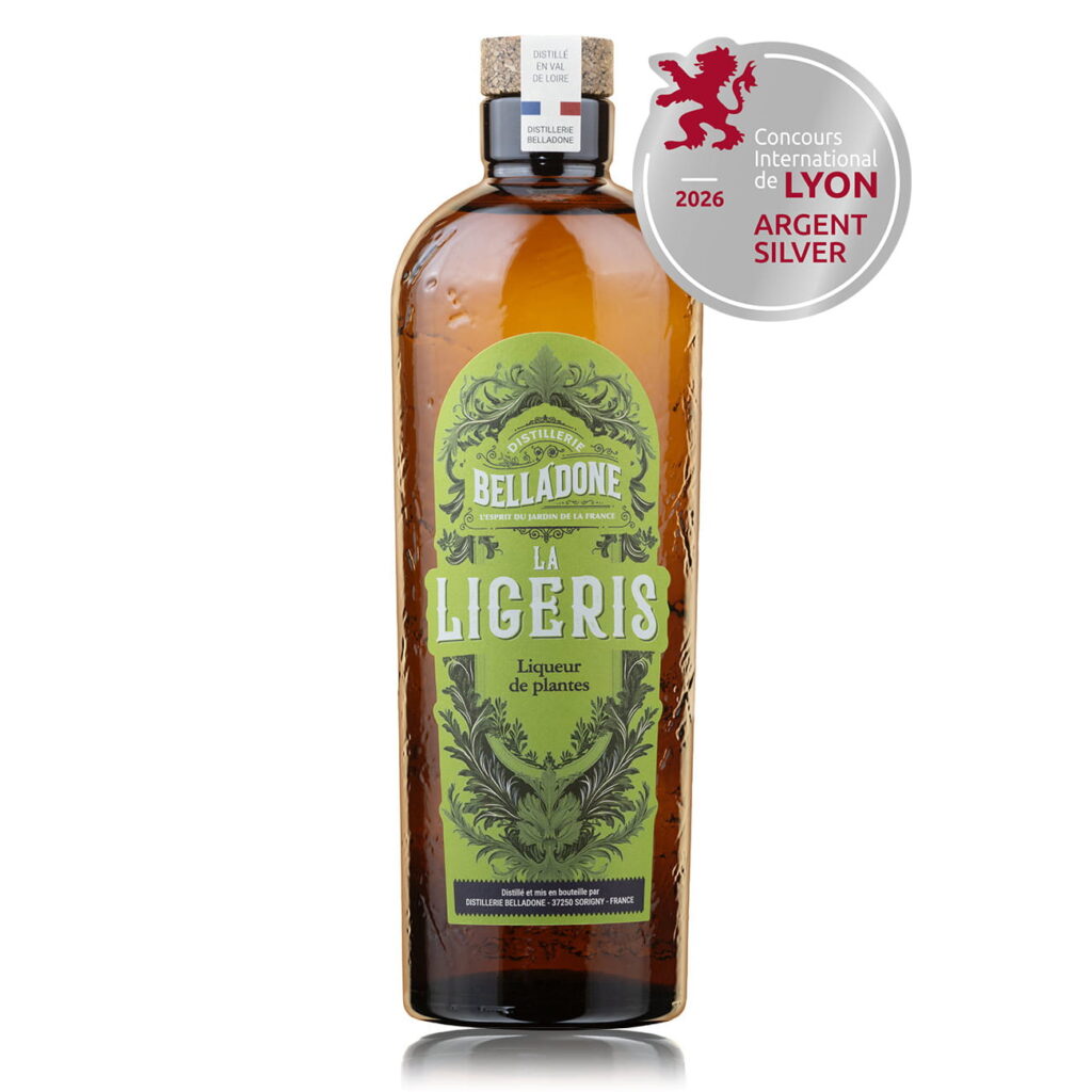 La ligeris - liqueur de plantes du Val de Loire - médaillé d'argent au concours international de Lyon